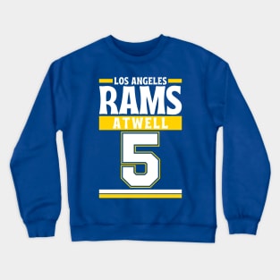 Los Angeles Rams Atwell 5 American Football Edition 3 Crewneck Sweatshirt